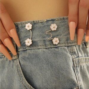 Floral Jean Pins